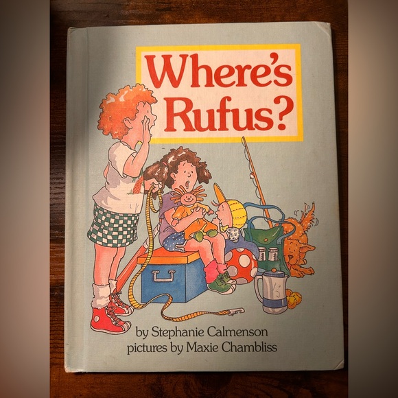 Other - (10/$25) 1988 Where's Rufus? Children's Book